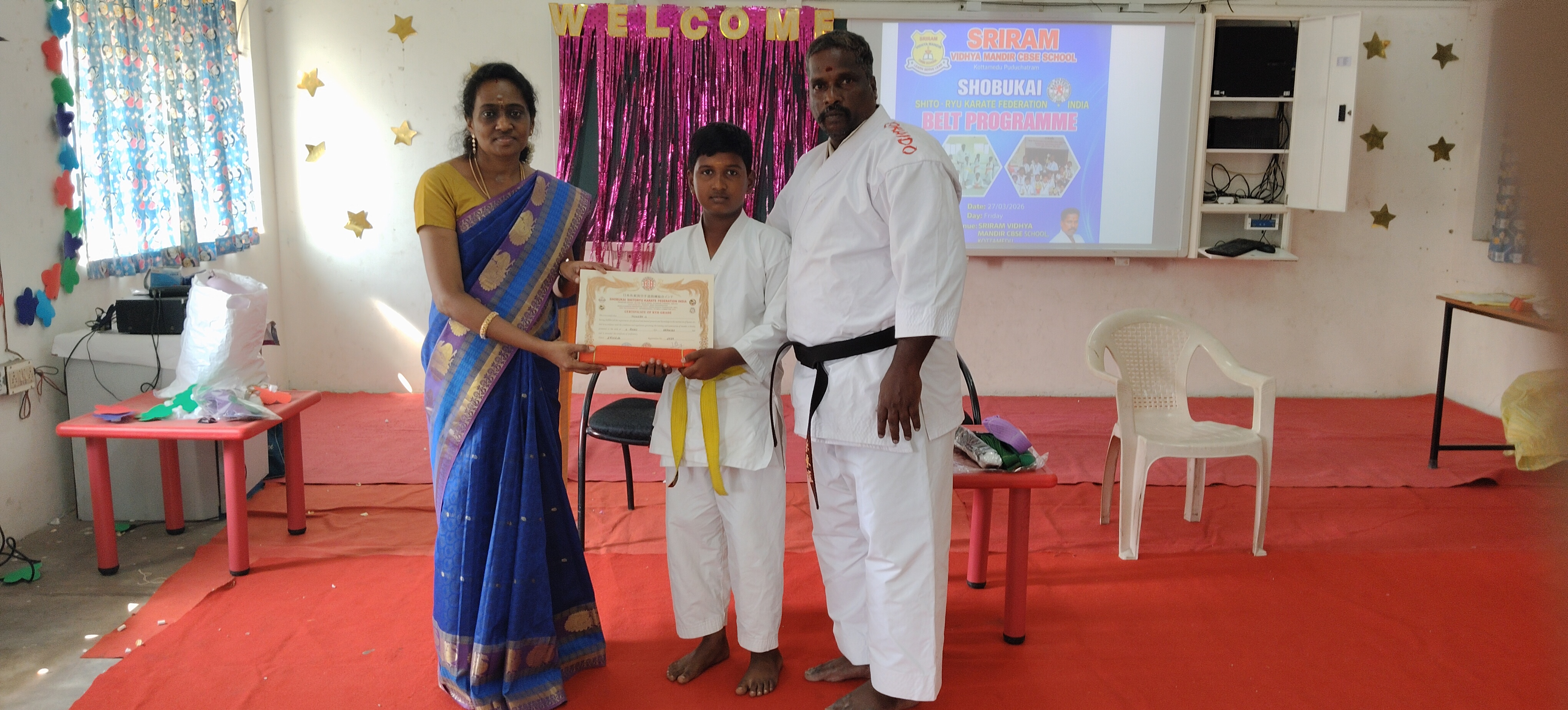 Karate belt test (27 March 2026)