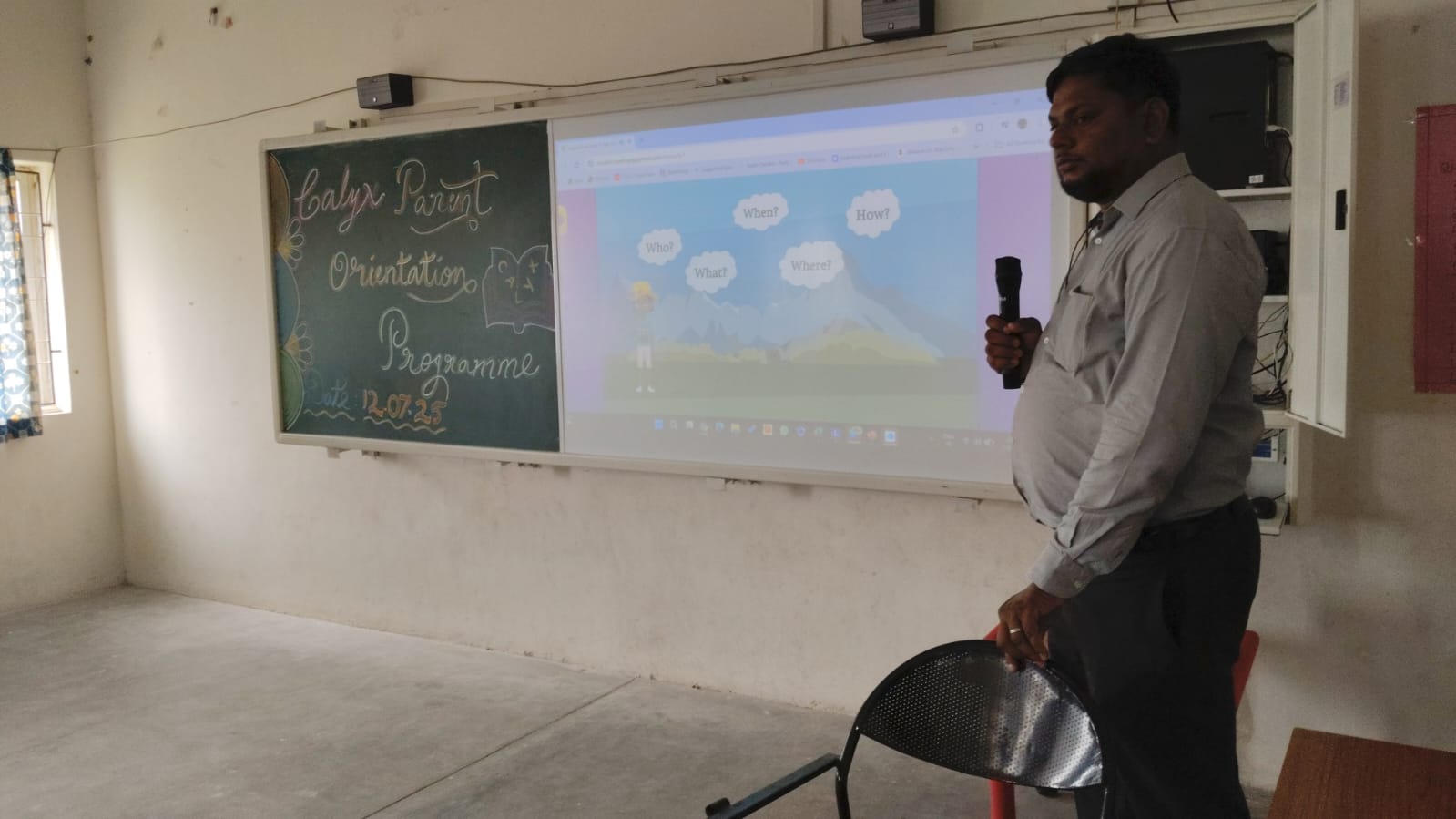 Calyx Parents orientation program