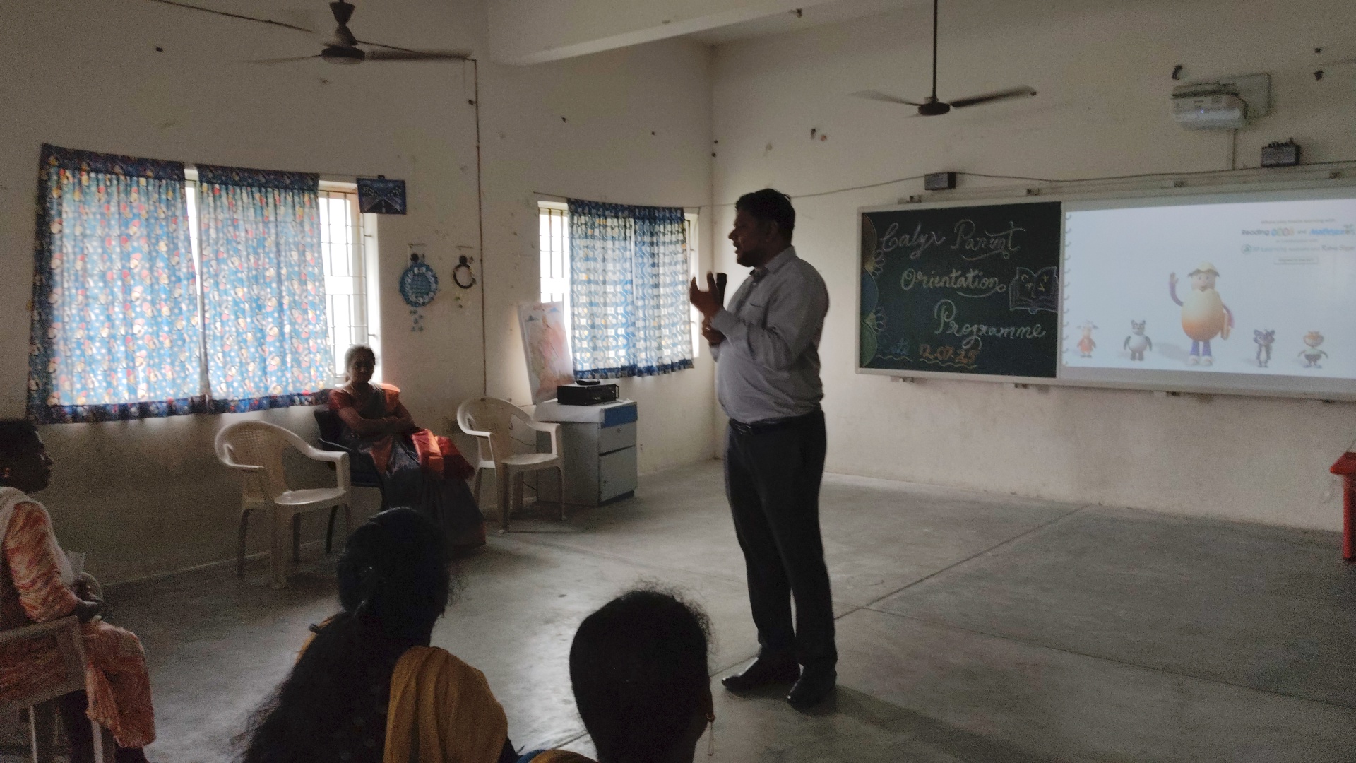 Calyx Parents orientation program