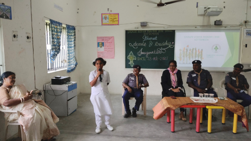 Scouts And Guides Inauguration Ceremony