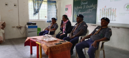 Scouts And Guides Inauguration Ceremony