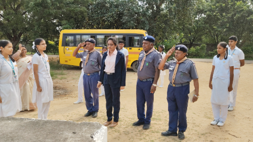 Scouts And Guides Inauguration Ceremony