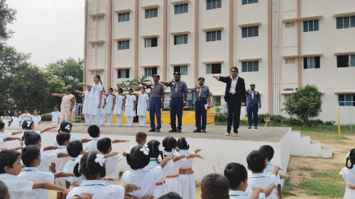 Scouts And Guides Inauguration Ceremony