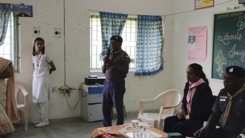 Scouts And Guides Inauguration Ceremony