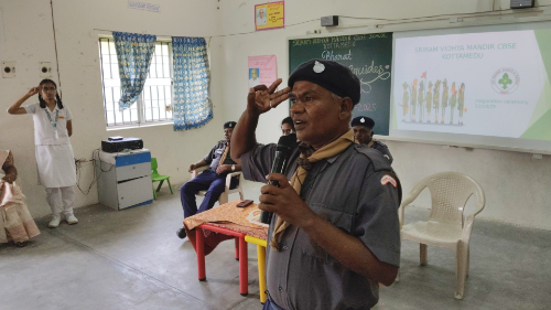 Scouts And Guides Inauguration Ceremony