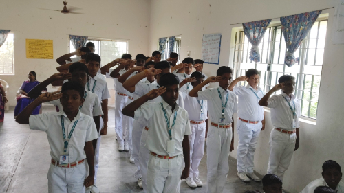Scouts And Guides Inauguration Ceremony