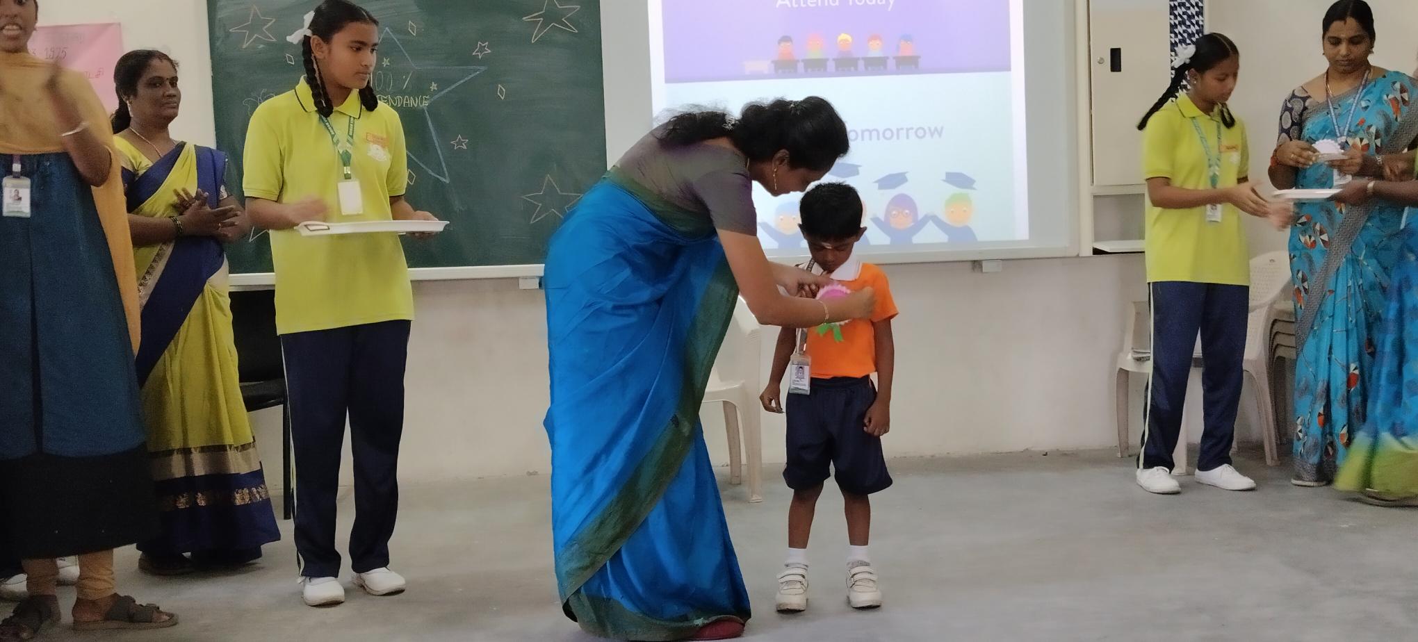 100 Attendence (July,September,October)