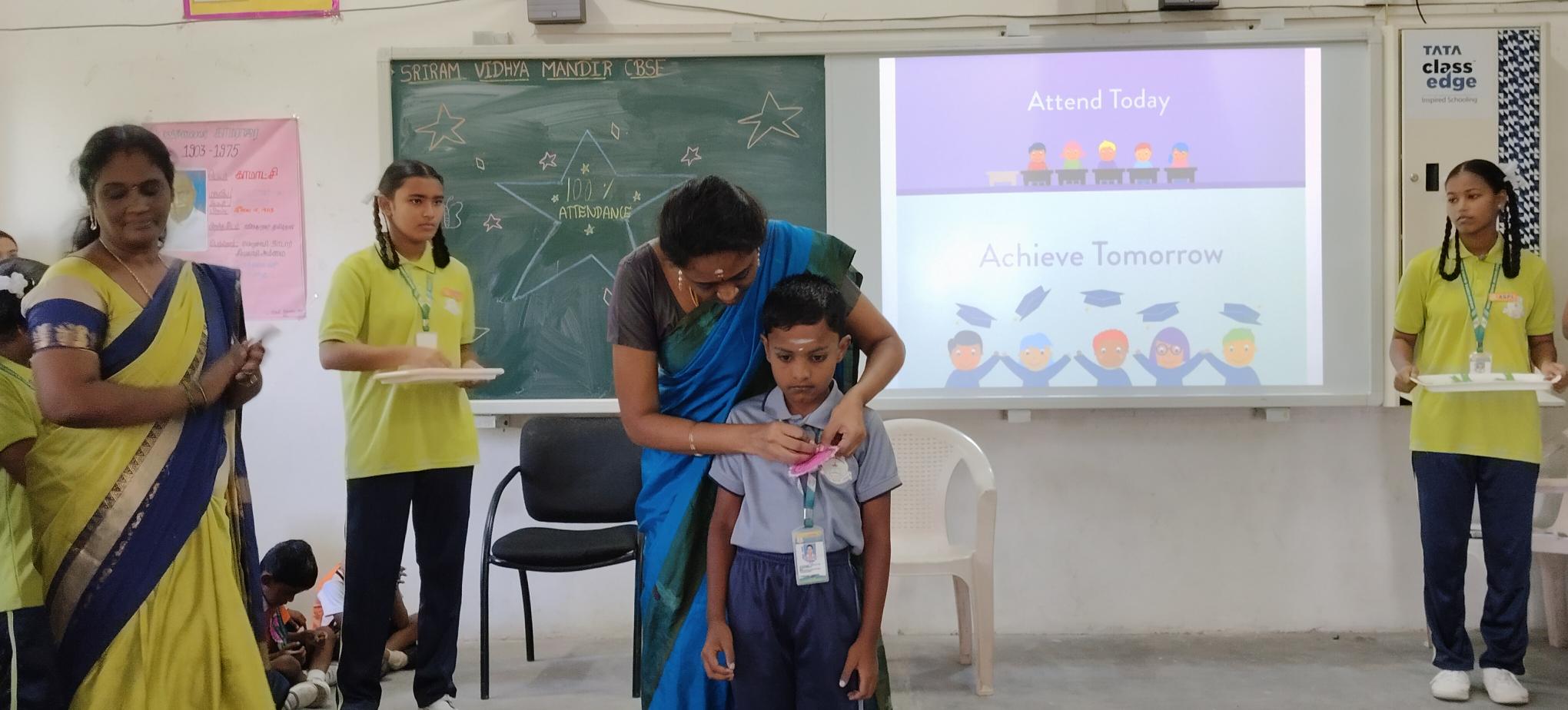 100 Attendence (July,September,October)