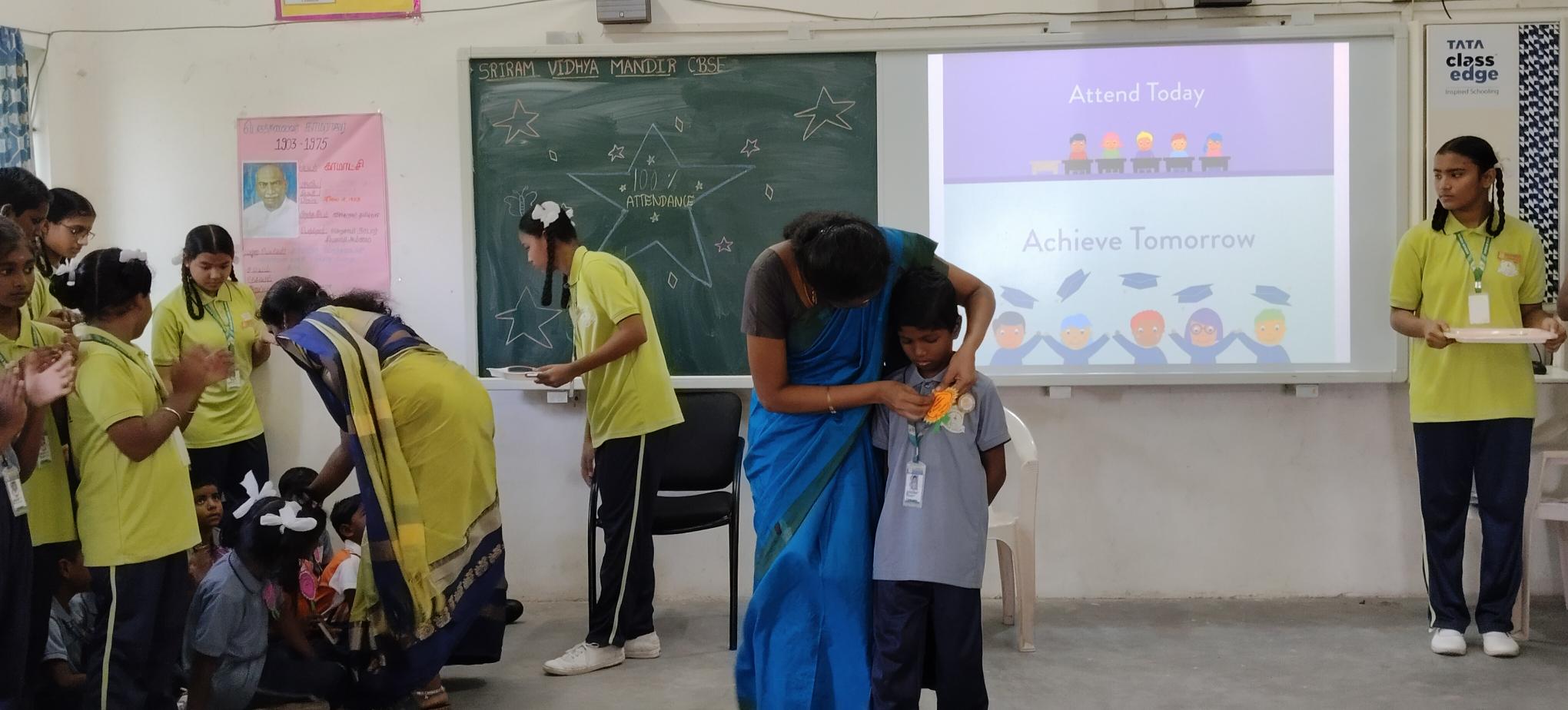 100 Attendence (July,September,October)