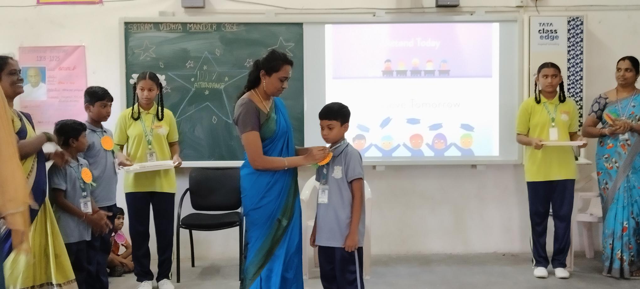 100 Attendence (July,September,October)