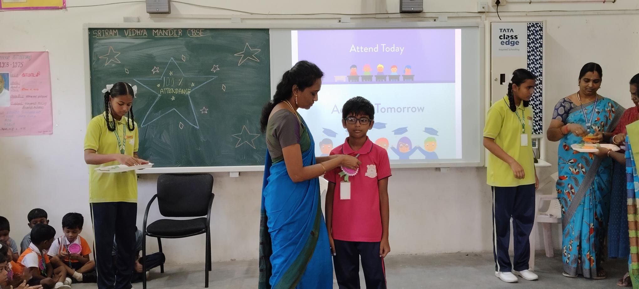 100 Attendence (July,September,October)