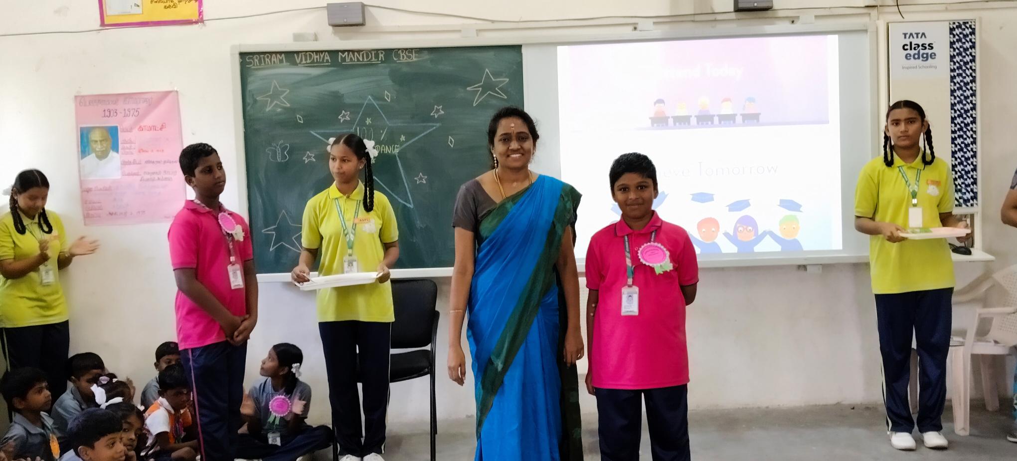 100 Attendence (July,September,October)