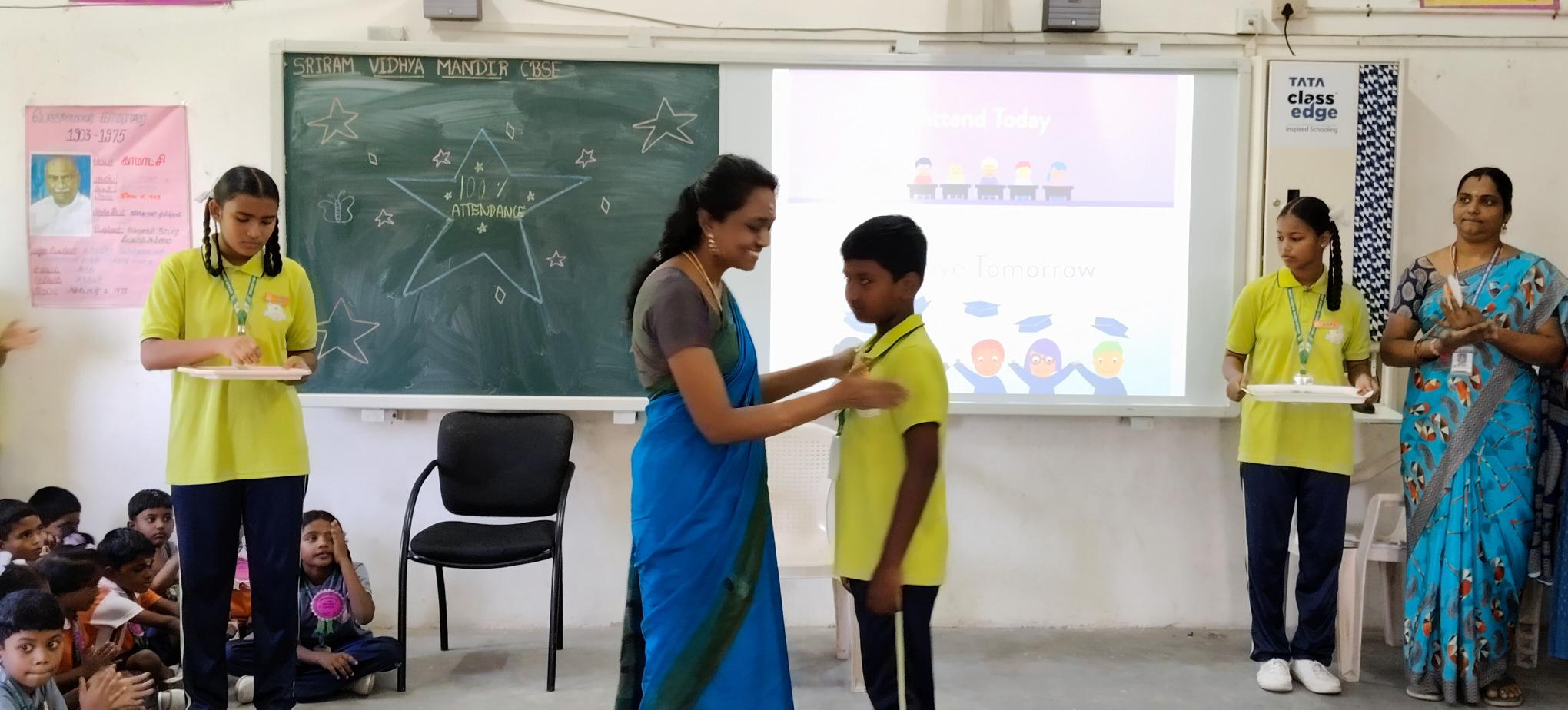 100 Attendence (July,September,October)