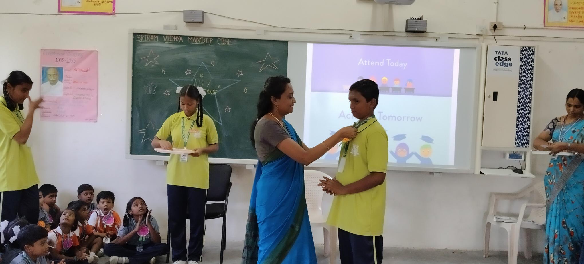 100 Attendence (July,September,October)