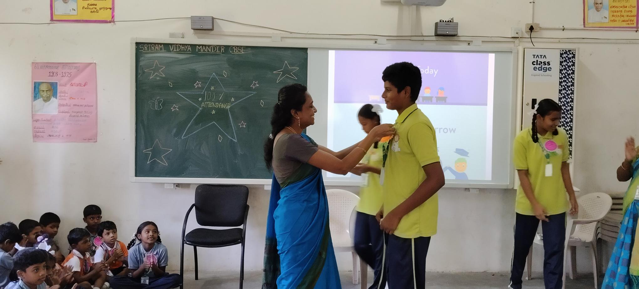 100 Attendence (July,September,October)