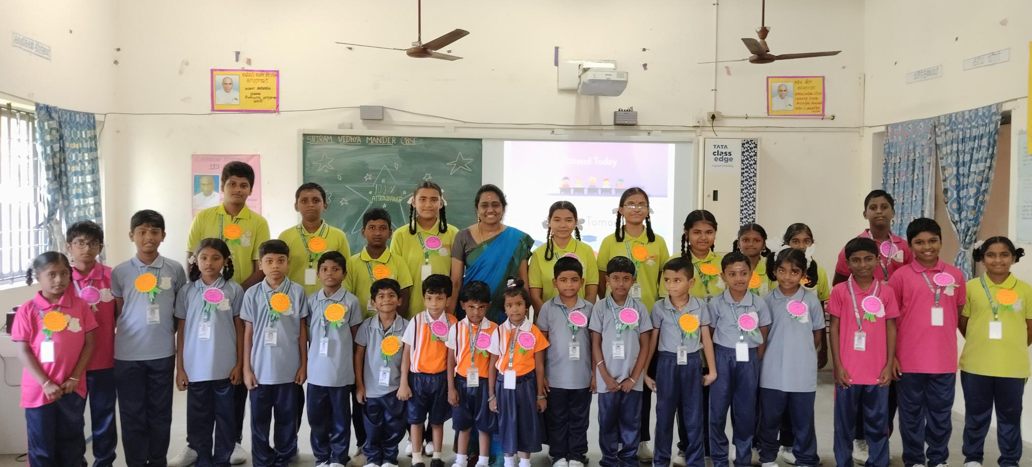 100 Attendence (July,September,October)