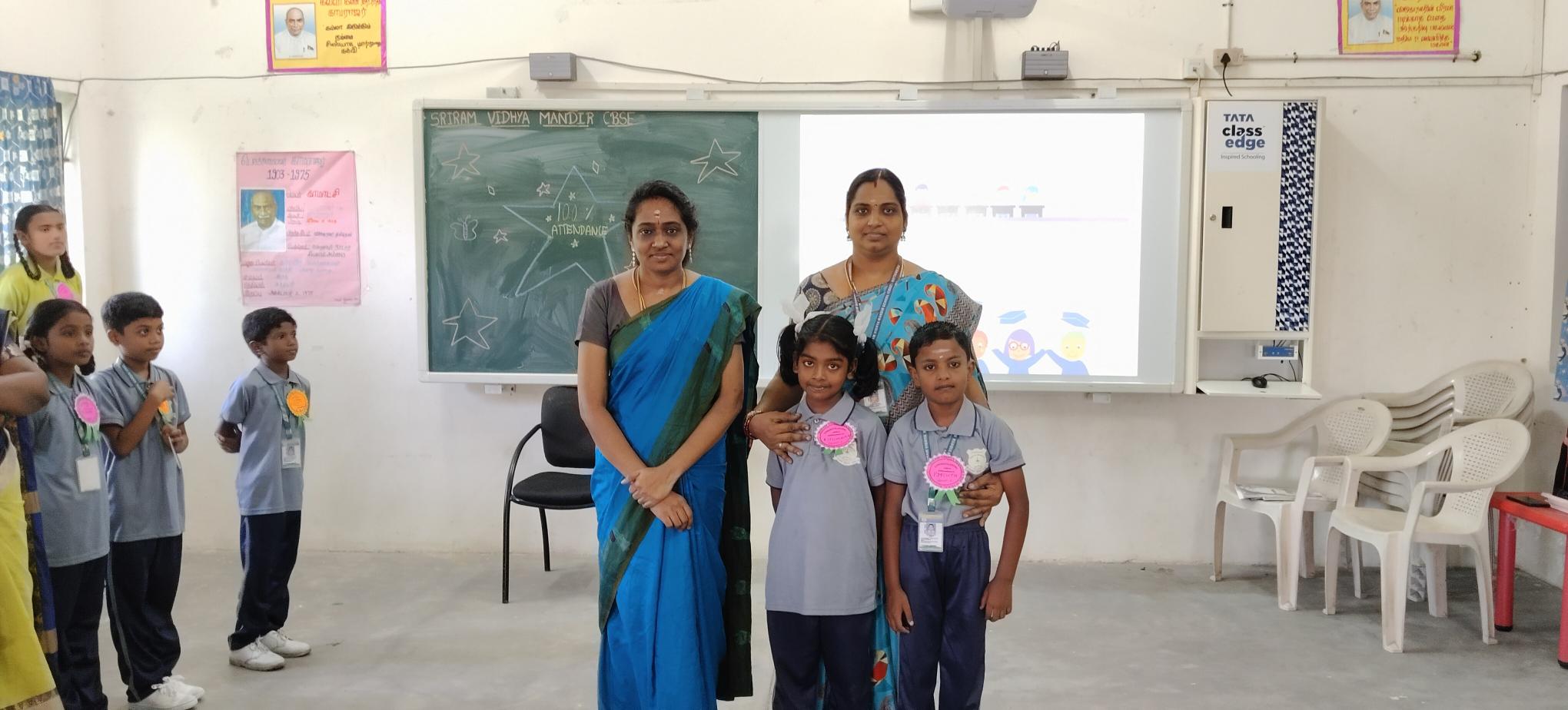 100 Attendence (July,September,October)