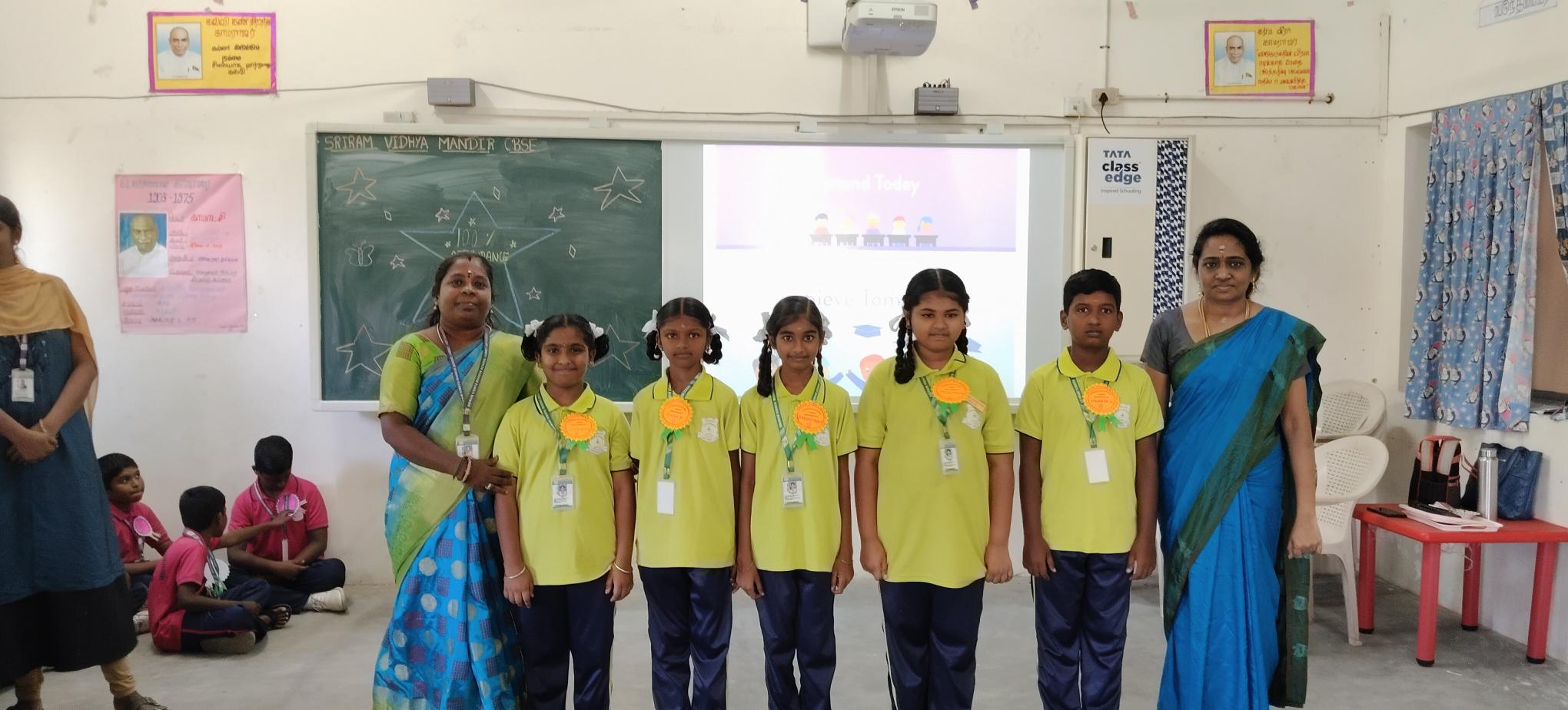 100 Attendence (July,September,October)