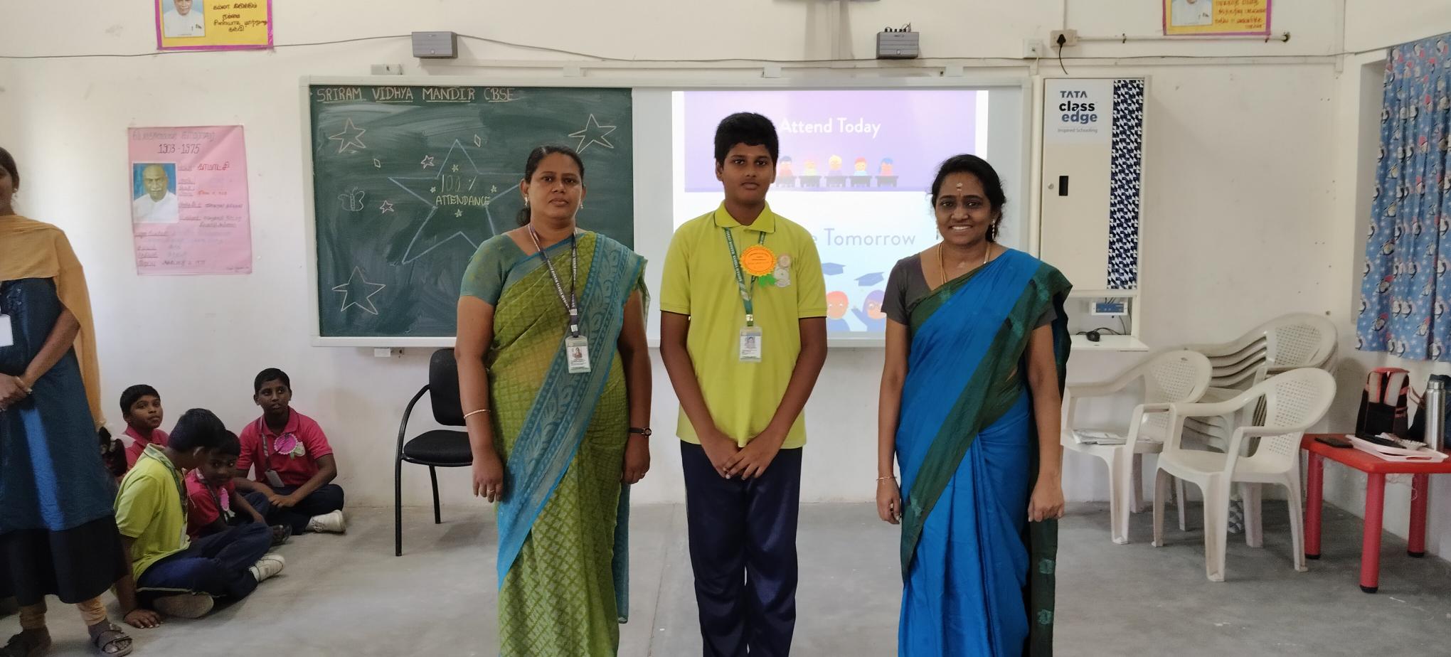 100 Attendence (July,September,October)